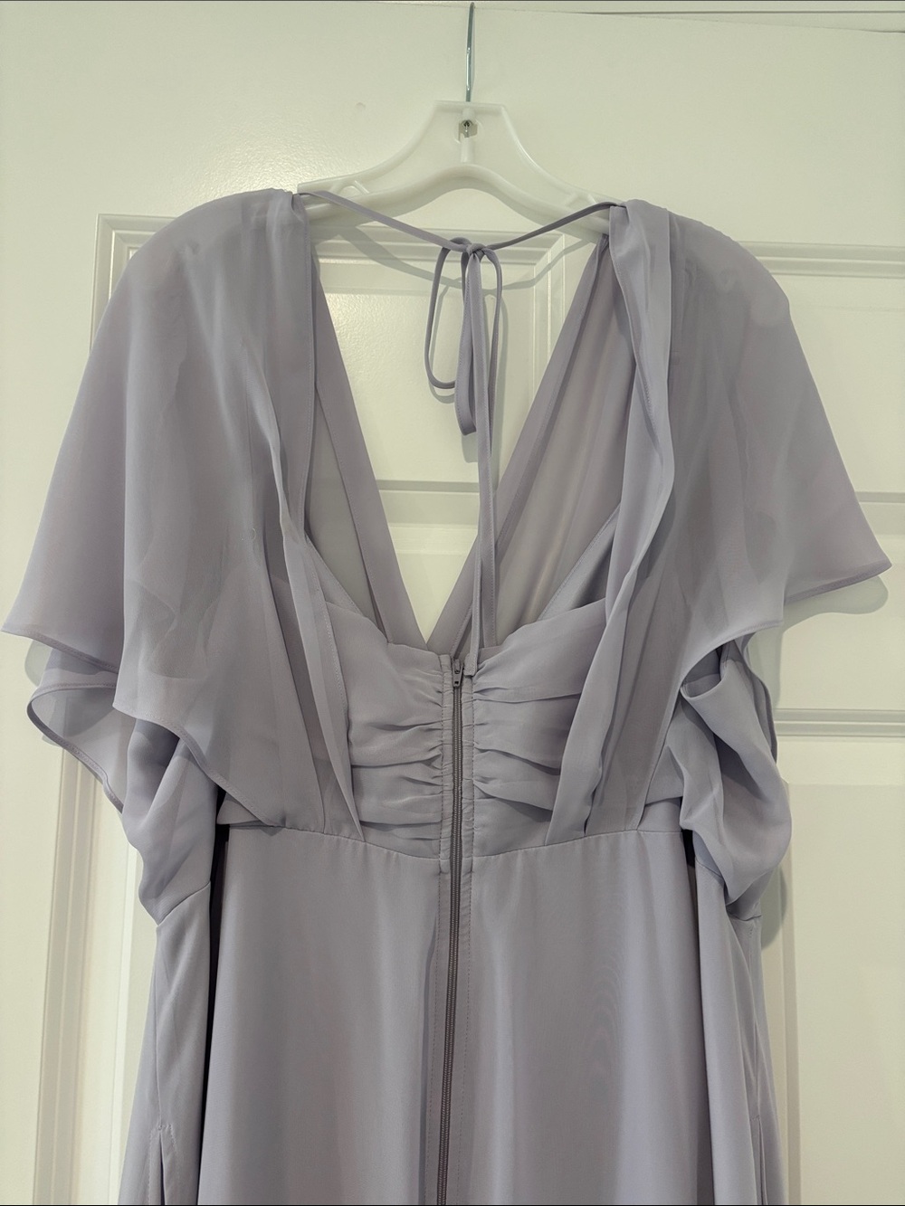 Birdy Grey Chiffon Bridesmaid Dress in Dusty Lilac- Style name “Violet” - Picture 8 of 8